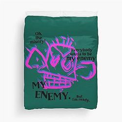 Who Loves Basket Bomb But With Imagine Dragons Style Duvet Cover