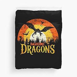 Imagine Dragons Fantasy Faivial Magical Gift For Men Women Duvet Cover