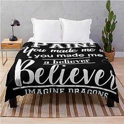 Imagine Dragons - Believer Throw Blanket