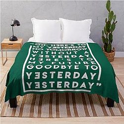 Yesterday Throw Blanket by Imagine Dragons