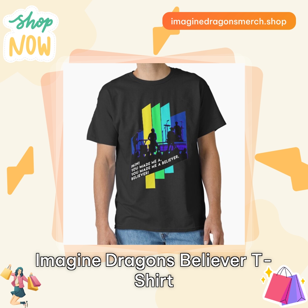 Imagine Dragons Believer T-Shirt