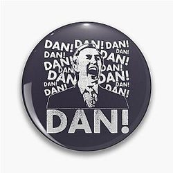Alan Partridge - Vintage Look Pin
