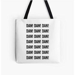 Alan Partridge - Dan! Dan! Quote All Over Print Tote Bag