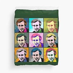 Alan Partridge Warhol Inspired Pop Art Duvet Cover