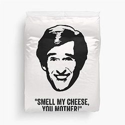 Alan Partridge Smell My Cheese Duvet Cover