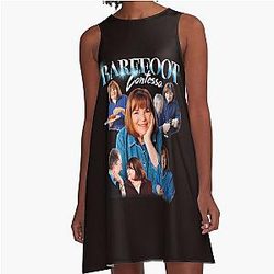 Barefoot Contessa Ina Garten 90s A-Line Dress