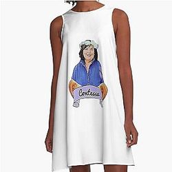 Monaco Ina Garten Barefoot Contessa Cooking Show A-Line Dress