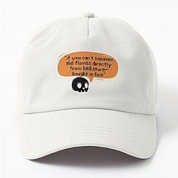 Witchy Ina Garten meme If you can't summon the flames directly from hell, store-bought is fine funny quotes Dad Hat