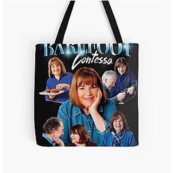 Barefoot Contessa Ina Garten 90s Bootleg All Over Print Tote Bag