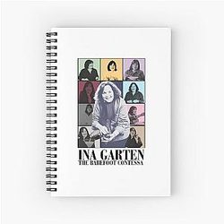 Eras of Ina Garten Spiral Notebook