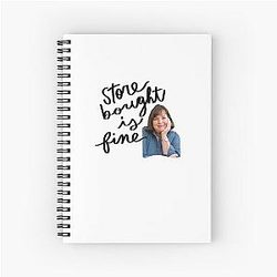 Ina Garten Spiral Notebook