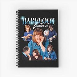 Barefoot Contessa Ina Garten 90's Bootleg Spiral Notebook