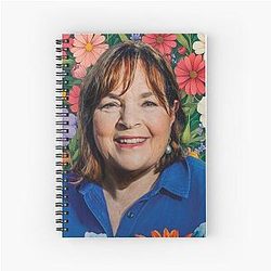 Ina Garten and the Age of Abundance Spiral Notebook