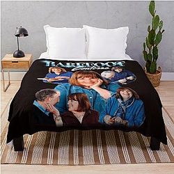 Barefoot Contessa, Ina Garten,90's Bootleg Throw Blanket