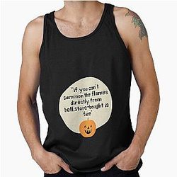 Witchy Ina Garten Meme If You Can't Summon Flames From Hell Store-bought is Fine Funny Quotes Tank Top