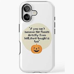 Witchy Ina Garten meme If you can't summon the flames directly from hell, store-bought is fine Funny quotes iPhone tough case