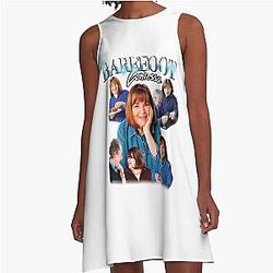 Barefoot Contessa Ina Garten 90s A-Line Dress