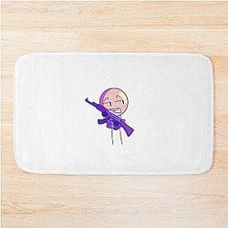 Inanimate Insanity Lightbulb Bdi Mouth Bath Mat