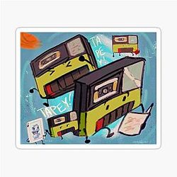 Tapey Inanimate Insanity Sticker