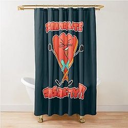 Fan Shower Curtain
