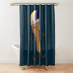 Inanimate Insanity Paintbrush Shower Curtain