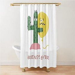Insanity Shower Friends Curtain
