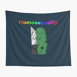 Inanimate Insanity Inspired Knickel Tapestry