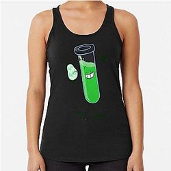 Test tube inanimate tank top