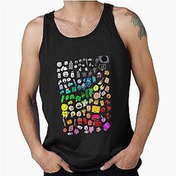 BFDI Inanimate Insanity All Characters Classic Tank Top