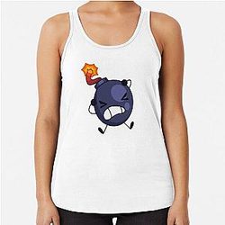 Bomb Inanimate Racerback Tank Top
