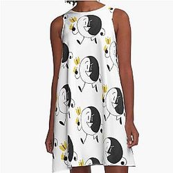 Yin Yang Inanimate Insanity A-Line Dress