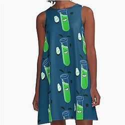 Test tube inanimate A-Line Dress