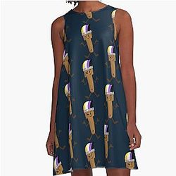 Inanimate Insanity Pride A-Line Dress