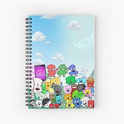 BFDI Inanimate Insanity Notebook