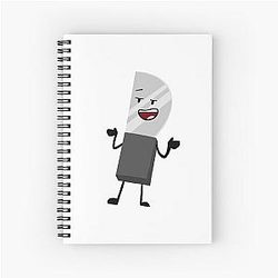 Knife Inanimate Insanity Spiral Notebook