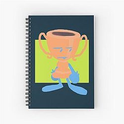 Colour Trophy Inspirational Spiral Notebook
