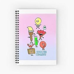Inanimate Insanity Phone Case Spiral Notebook