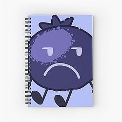 Inanimate Insanity Blueberry Notebook