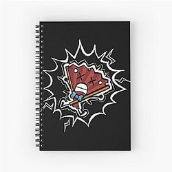 Fan Inanimate Insanity Struck By Lightning Spiral Notebook