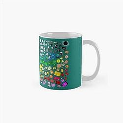 BFDI Inanimate Insanity All Characters Transparent Mug