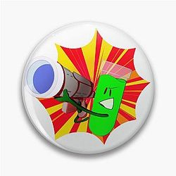 Test Tube from Inanimate Insanity - Tranquilizing Dart Blaster Pin