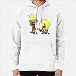 BFDI Inanimate Insanity, All Characters, Object Stars Pullover Hoodie