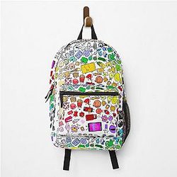 BFDI Inanimate Insanity All Characters Transparent Backpack