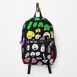 BFDI Inanimate Insanity All Characters Backpack