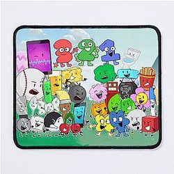 BFDI x Inanimate Insanity Mouse Pad