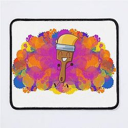 Paintbrush Inanimate Mouse Pad