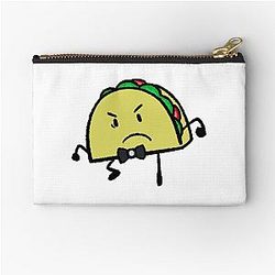 Taco Inanity Zipper Pouch