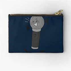 Microphone inanimate insanity Zipper Pouch