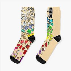 BFDI Inanimate Insanity Characters Socks