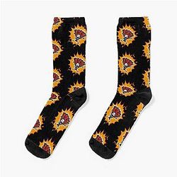 Fan Insanity Struck By Lightning Socks